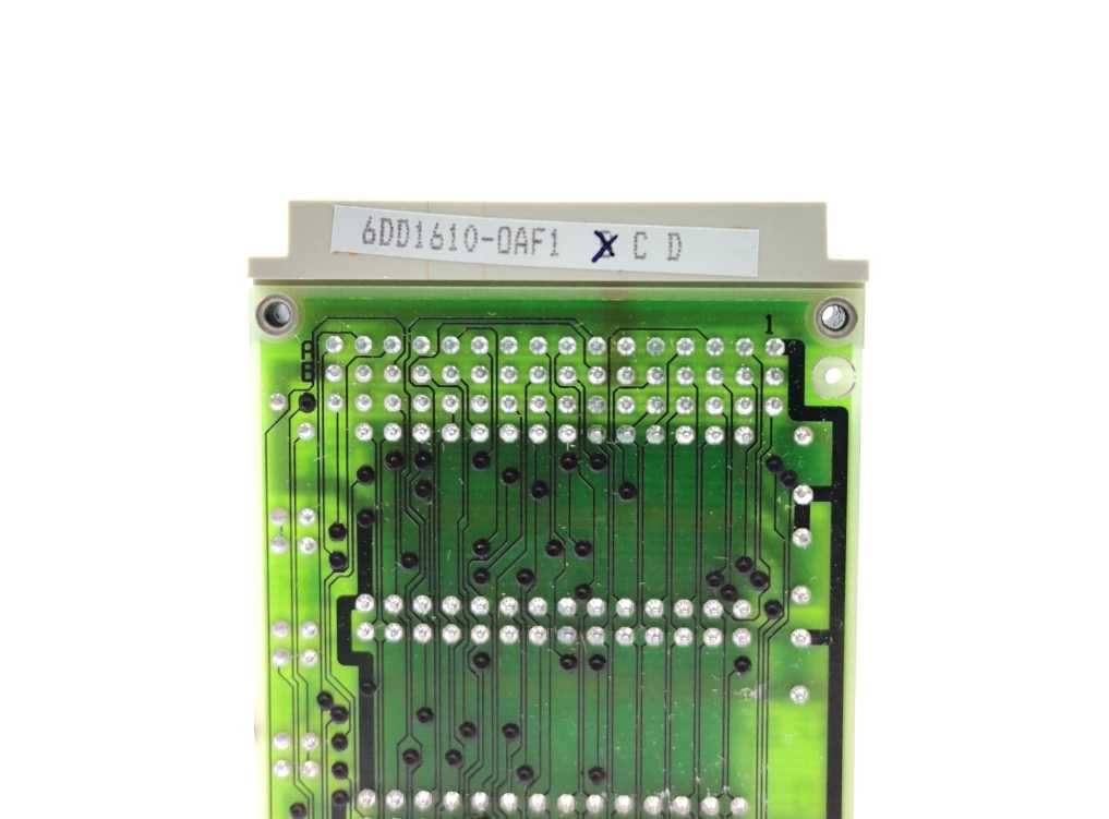 Siemens 6DD1610-0AF1 Memory Module for Simadyn