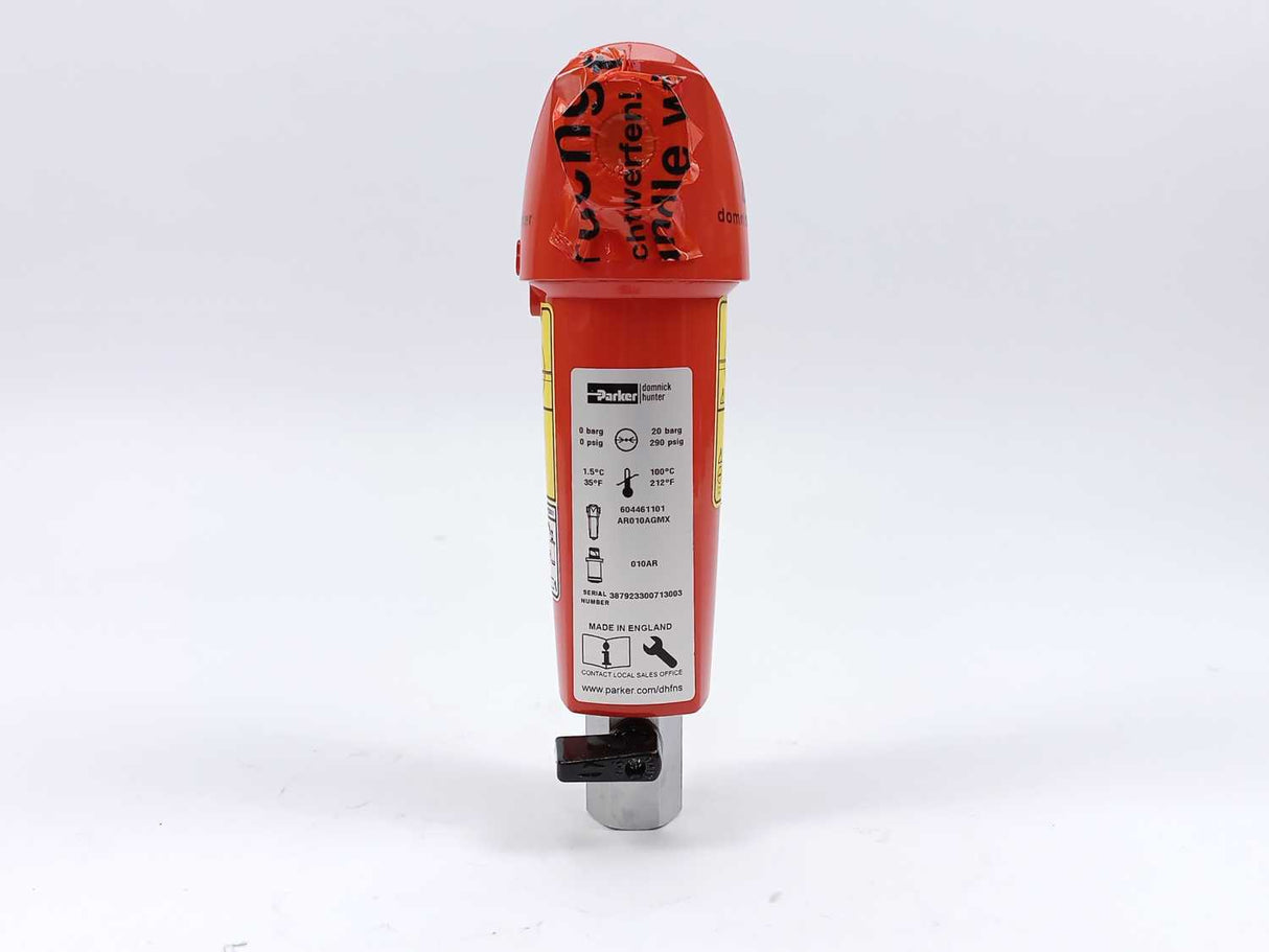 Parker Domnick Hunter AR010AGMX 604461101 Compressed Air Filter 20barg
