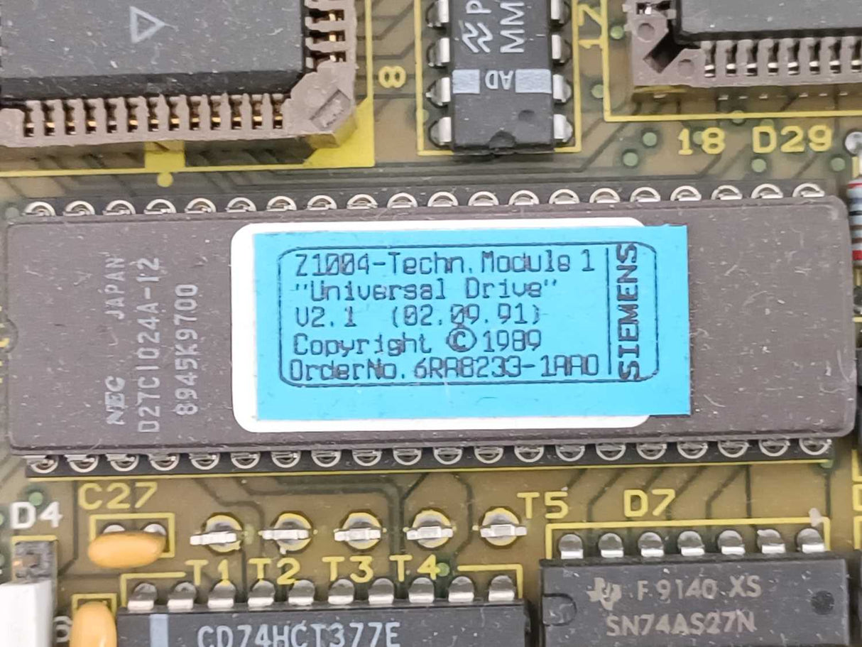 Siemens 6RA2218-6DV62-0 SIMOREG Compact Converter