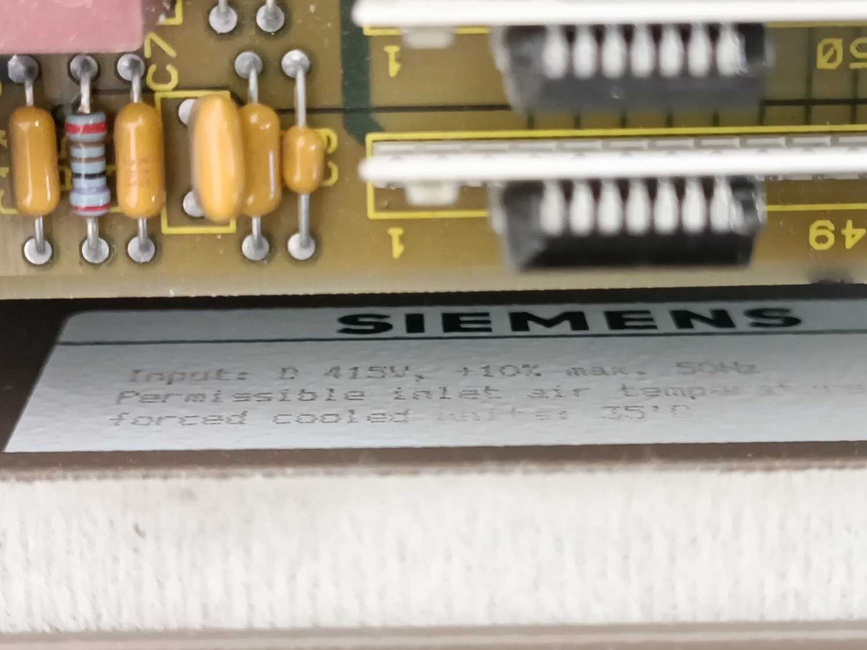 Siemens 6RA2218-6DV62-0 SIMOREG Compact Converter