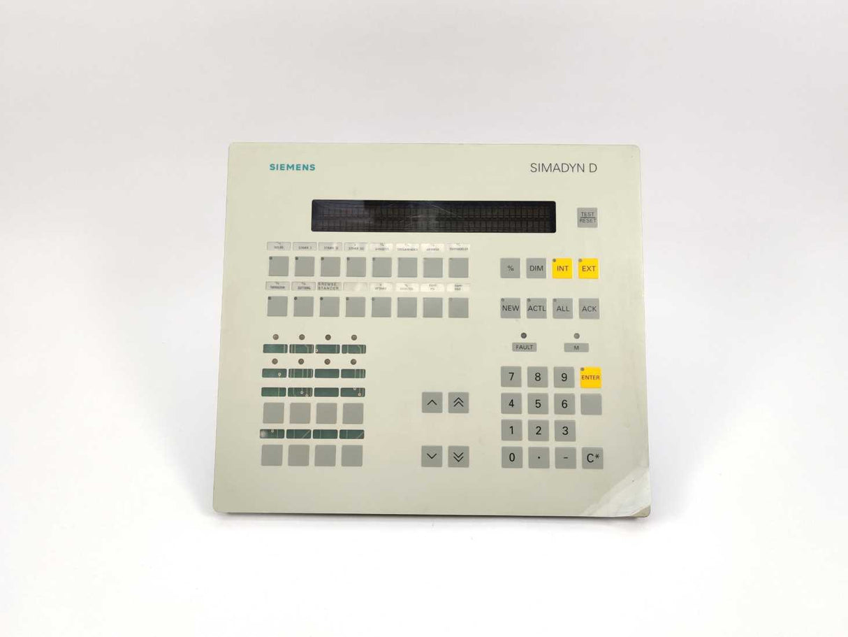 Siemens 6DD1670-0AF0 SIMADYN D Operator Panel - 465 670.9005.00
