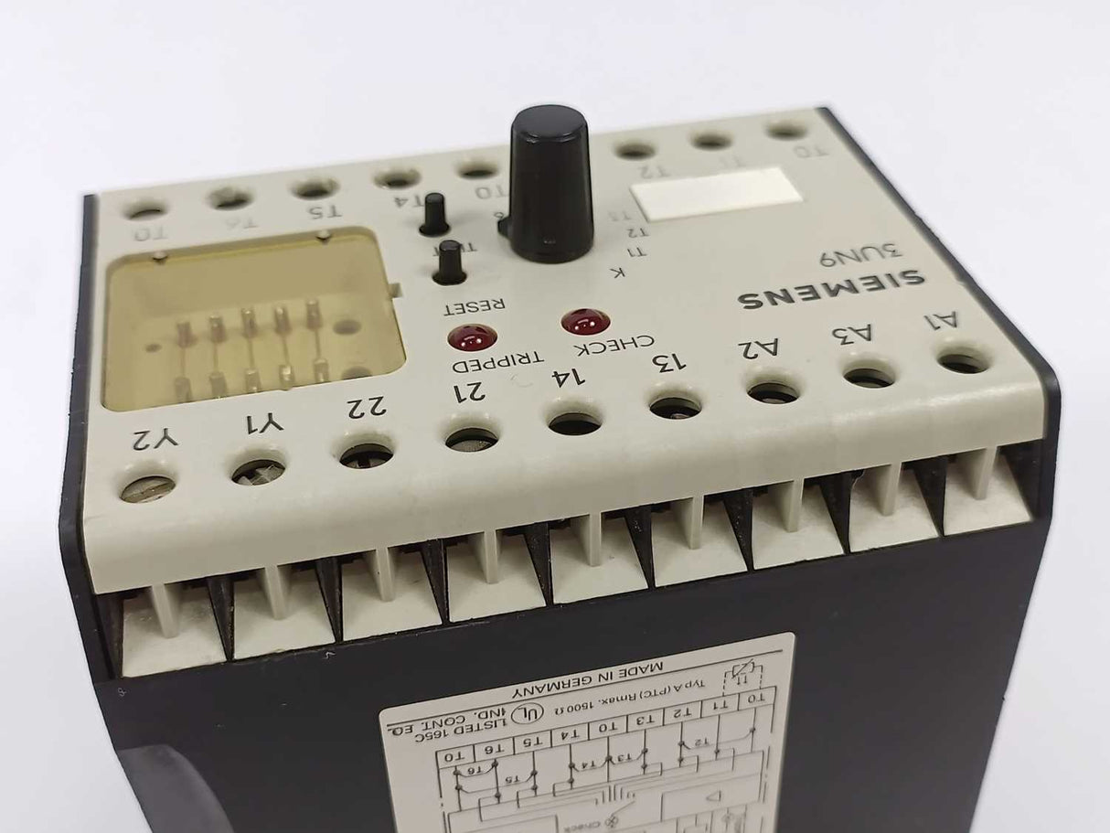 Siemens 3UN9102 Thermistor Relay