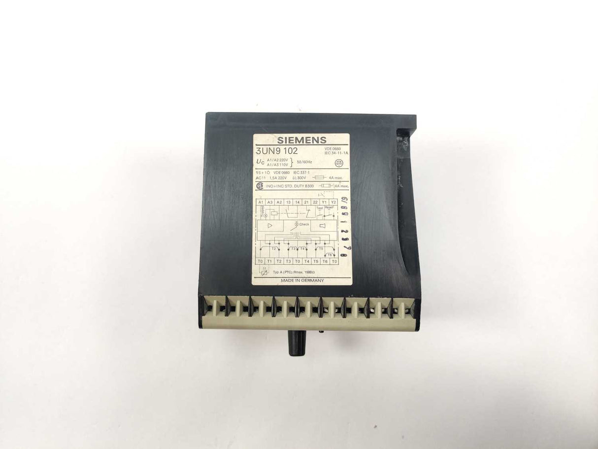 Siemens 3UN9102 Thermistor Relay