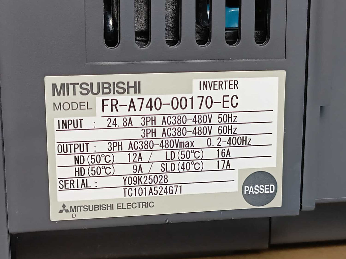 Mitsubishi FR-A740-00170-EC A700 Inverter