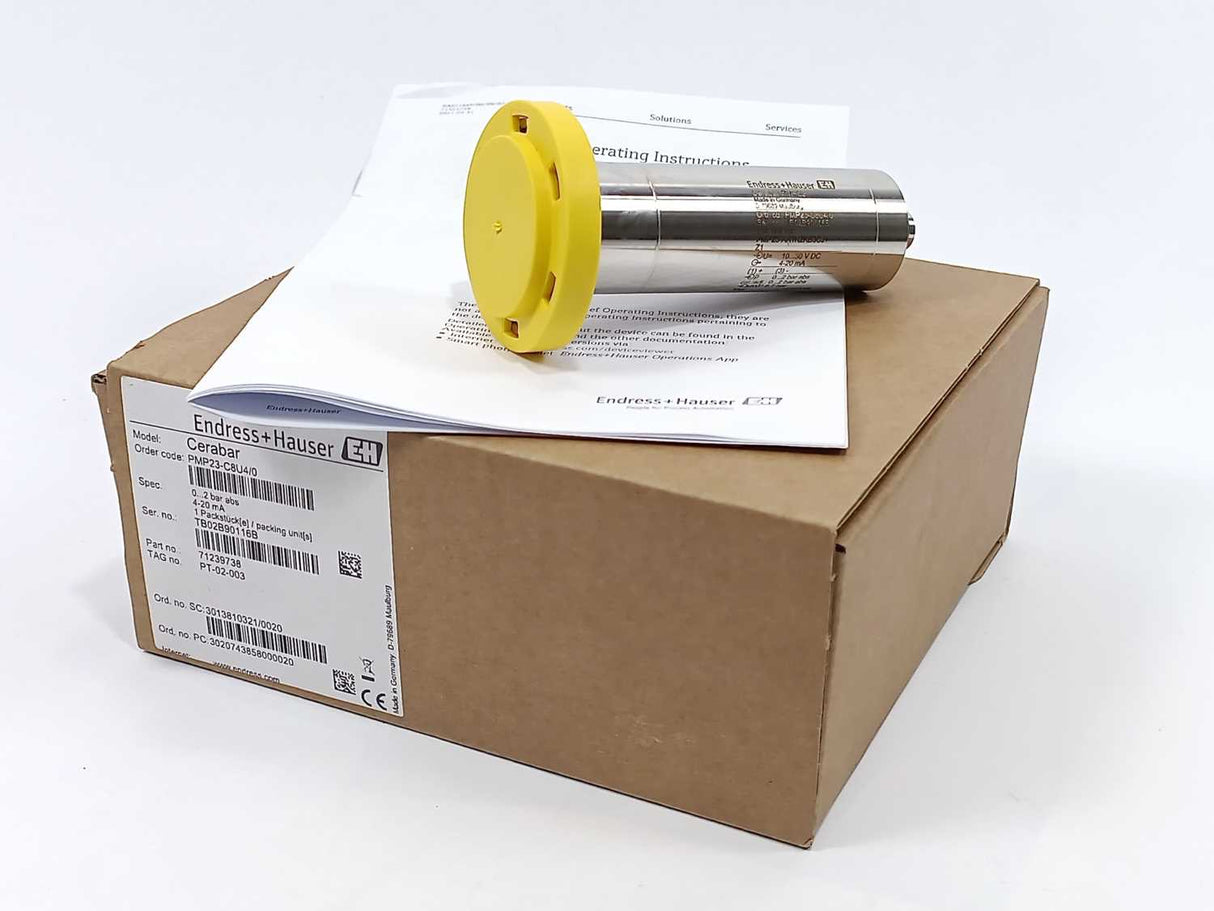 Endress+Hauser PMP23-C8U4/0 Absolute or Gauge pressure transmitter