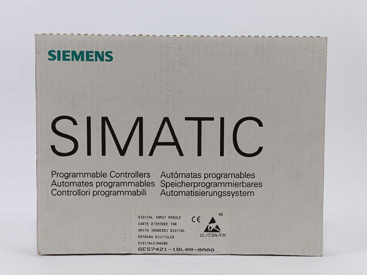 Siemens 6ES7421-1BL00-0AA0 Simatic S7-400 digital input module