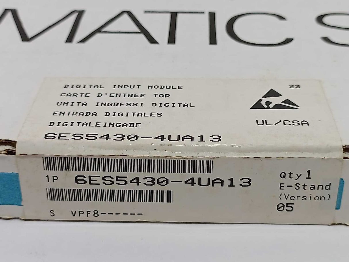 Siemens 6ES5430-4UA13 Digital input module