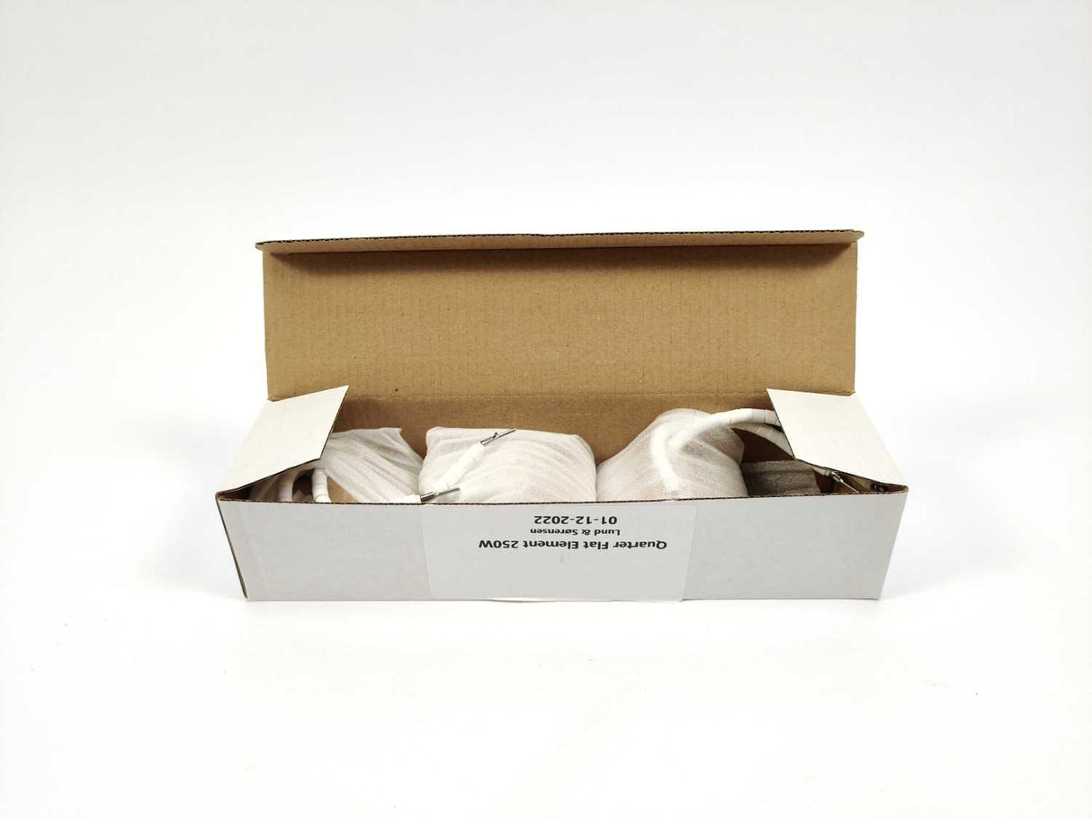 Lund & Sørensen Quarter Flat Element 250W 3 pcs. Dimensions: 59x59x11mm