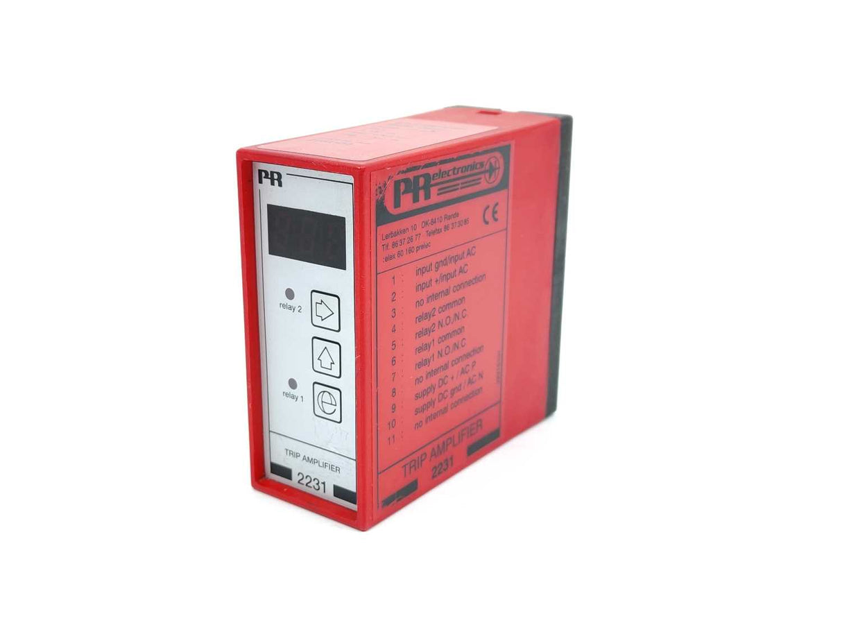 PR Electronics 2231D2 / 2231 D2 Trip amplifier