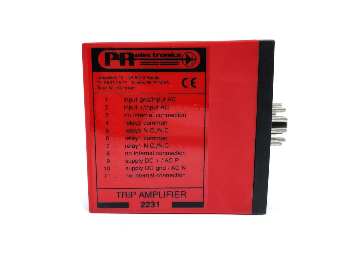 PR Electronics 2231 Trip amplifier