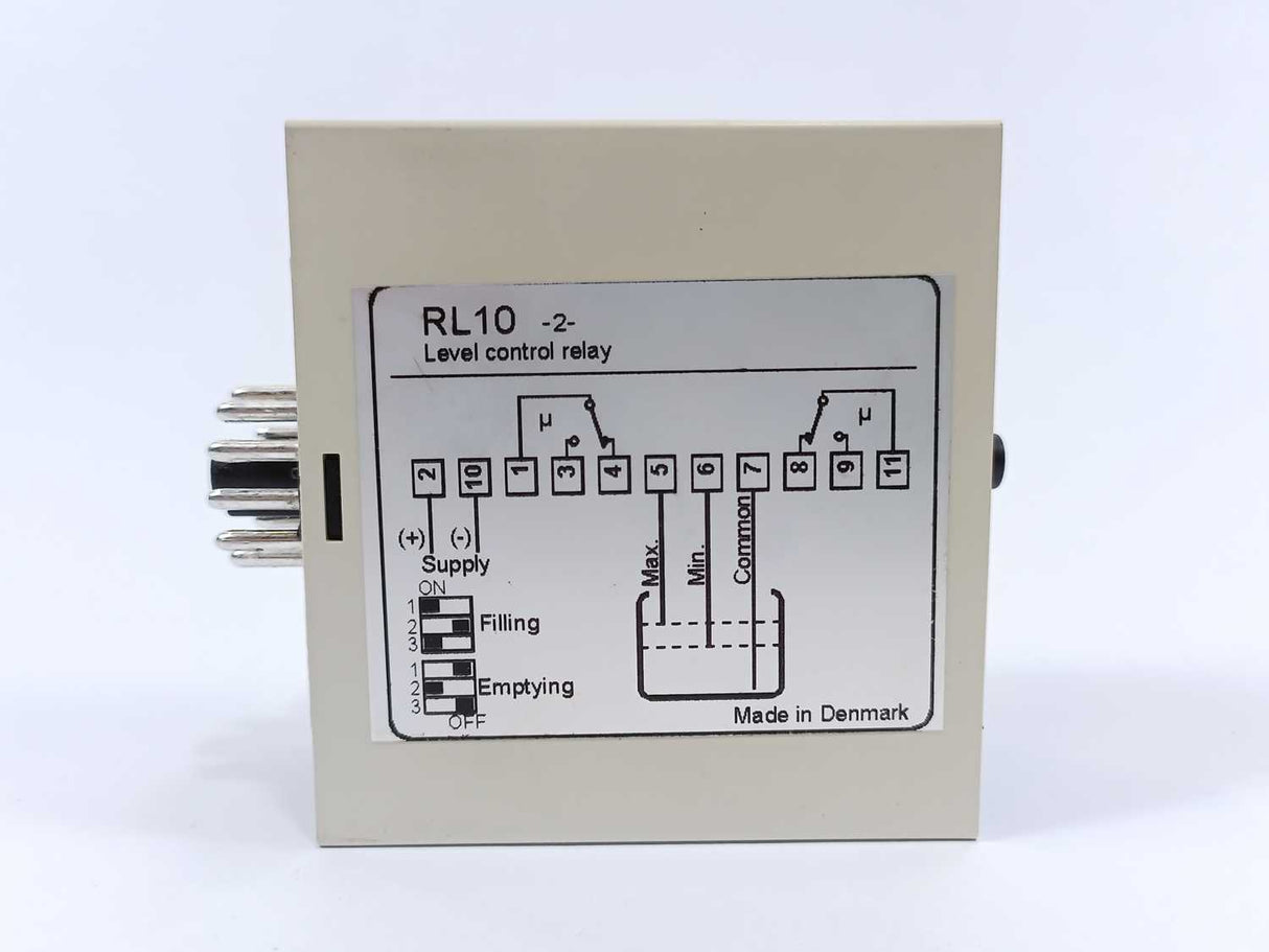C-mac RL10-2-4-012 LEVEL CONTROL RELAY