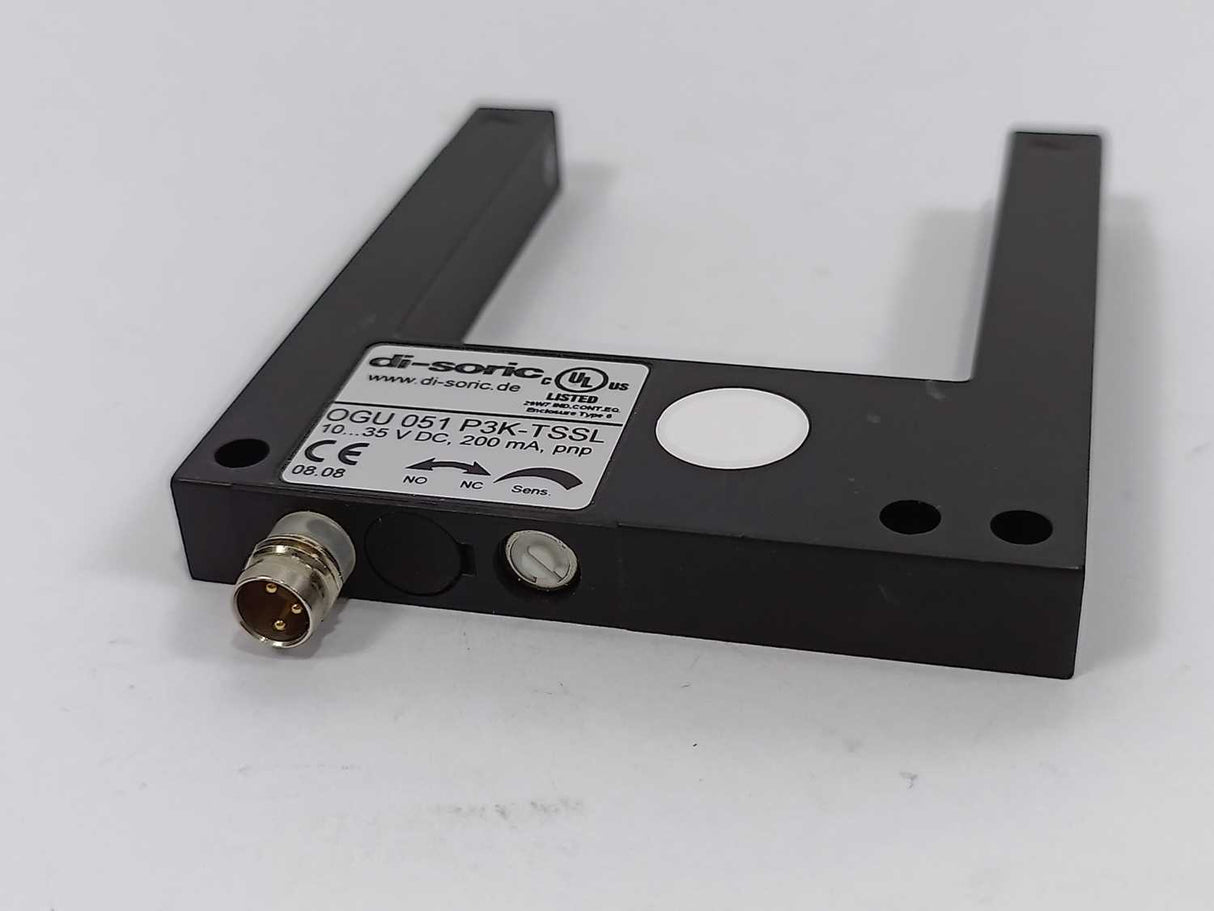 Di-Soric OGU 051 P3K-TSSL Fork light barrier