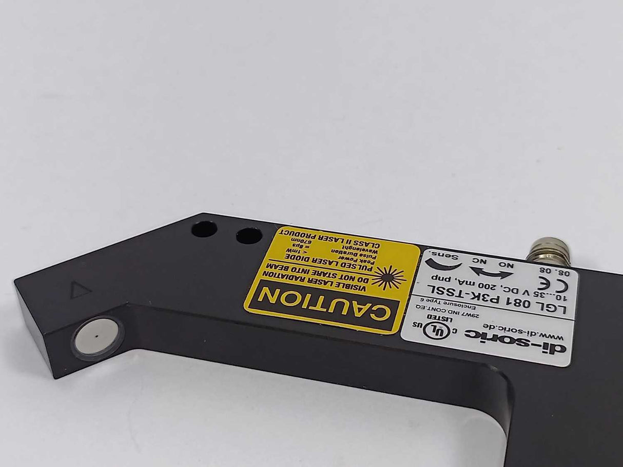 Di-Soric LGL 081 P3K-TSSL Angled light barrier OGLL Laser, 200976