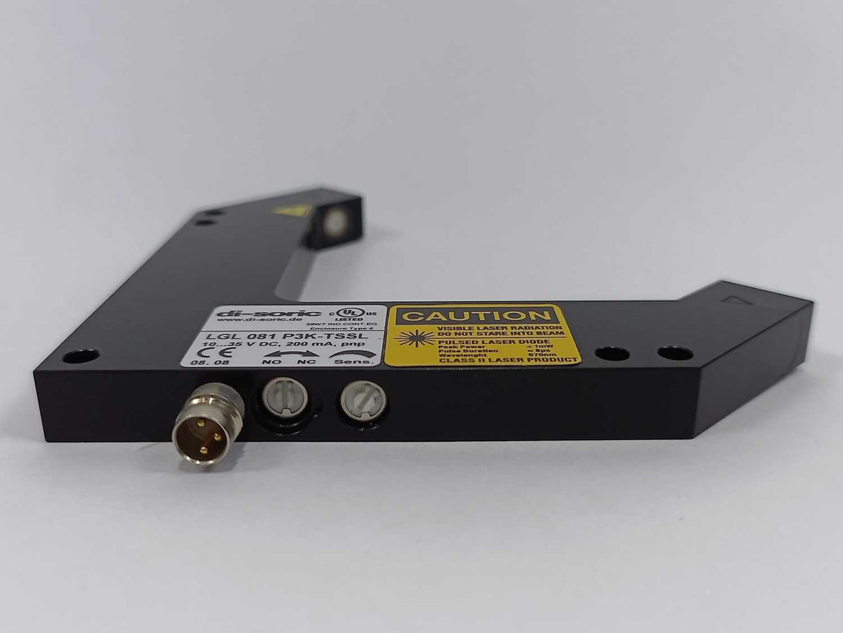 Di-Soric LGL 081 P3K-TSSL Angled light barrier OGLL Laser, 200976