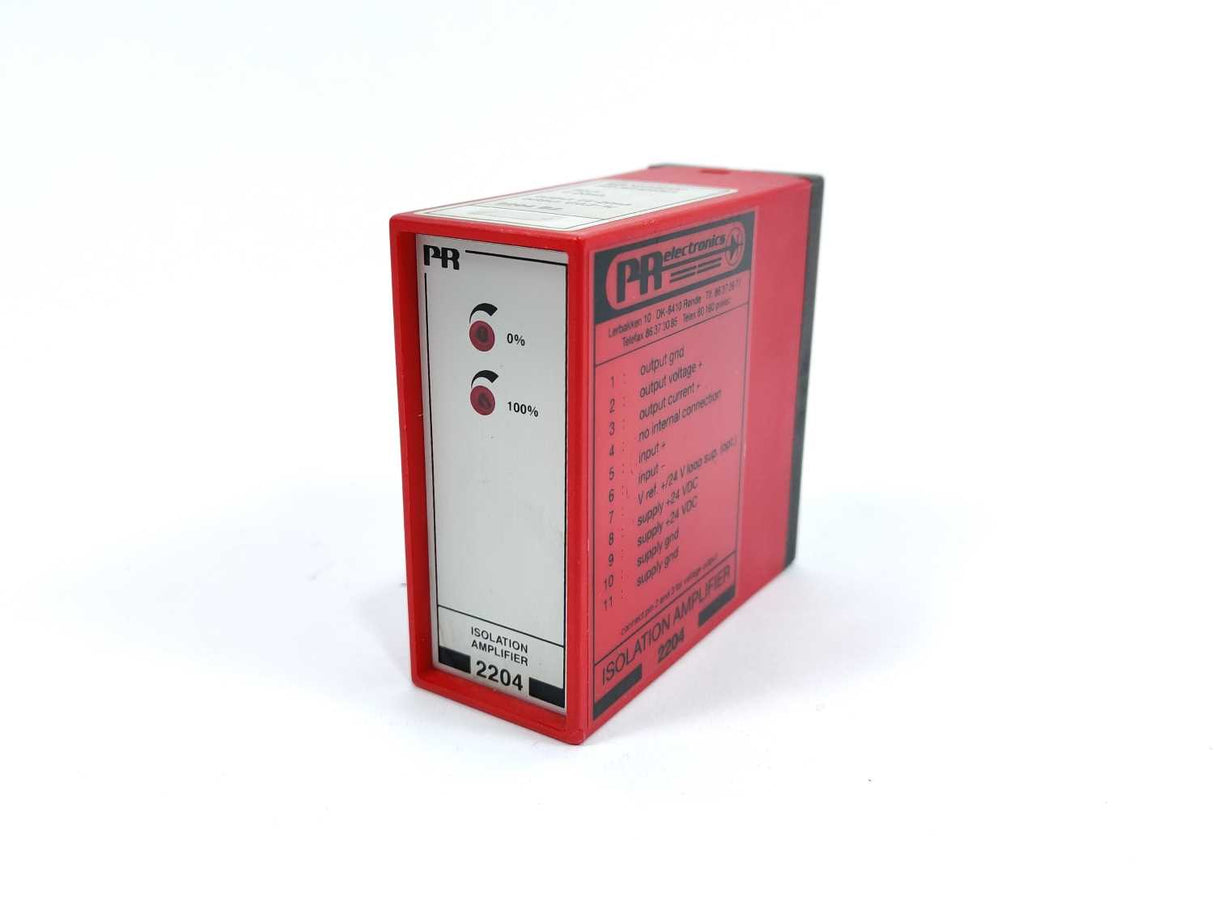 PR Electronics 2204B2 / 2204 B2 Isolation amplifier
