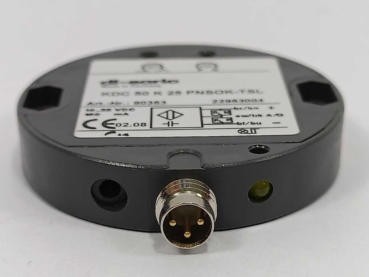 Di-Soric KDC 50 K 25 PNSOK-TSL Capacitive proximity sensor KDC 90363
