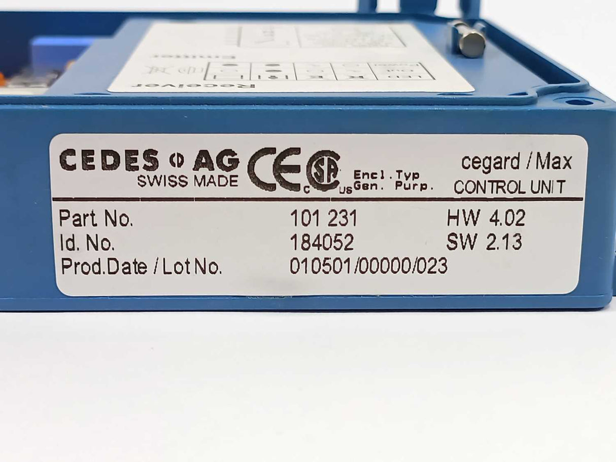 Cedes 101231 184052 Control Unit