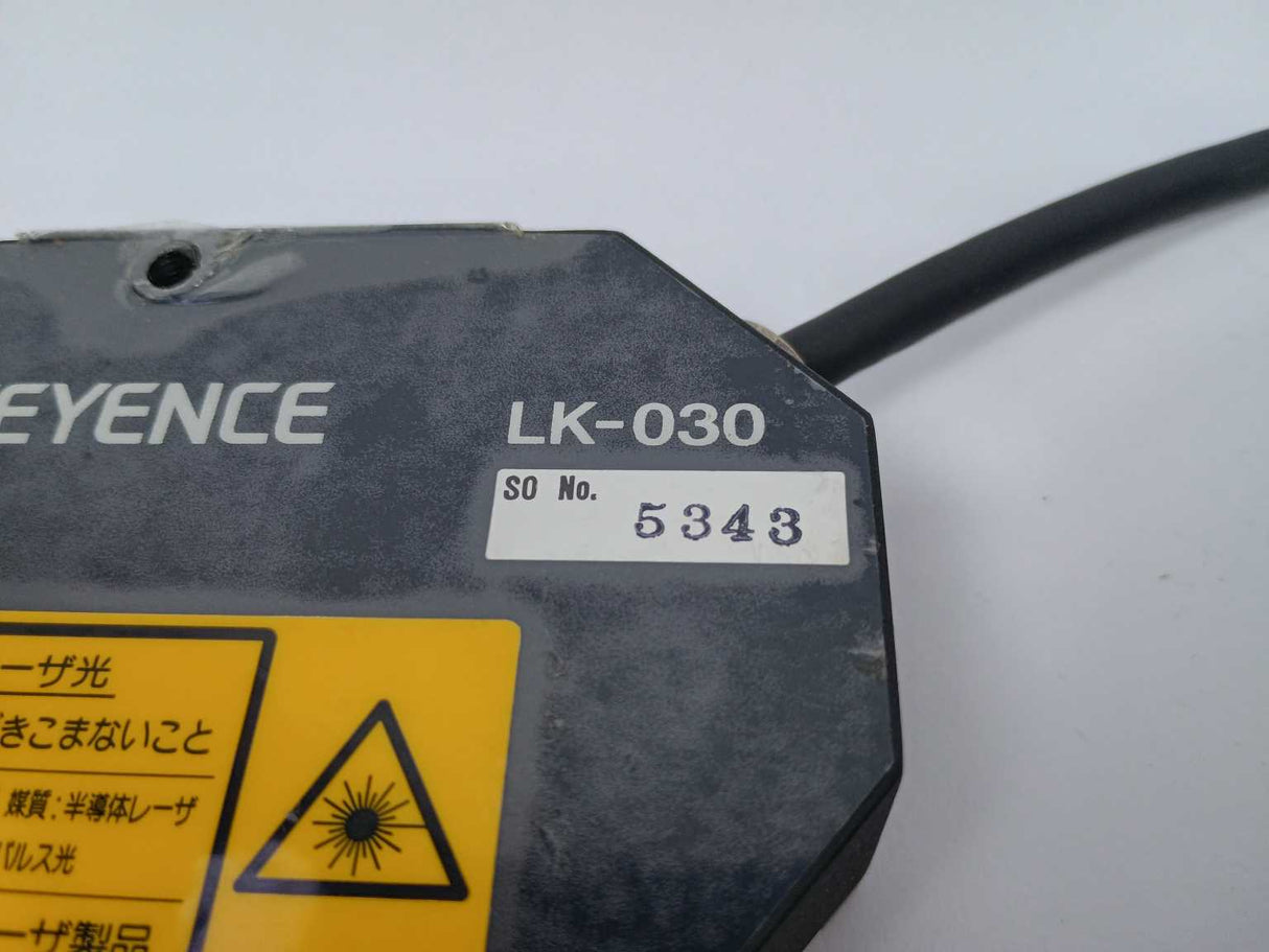 KEYENCE  LK-030 Laser Displacement Sensor