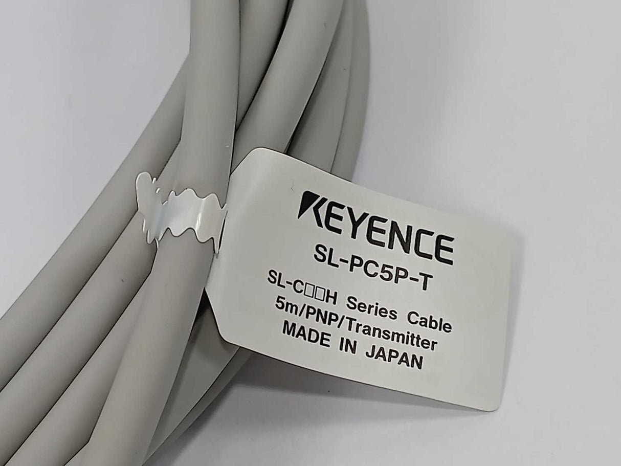 KEYENCE SL-PC5P SL-PC5P-R + SL-PC5P-T Light Curtain Cable Set