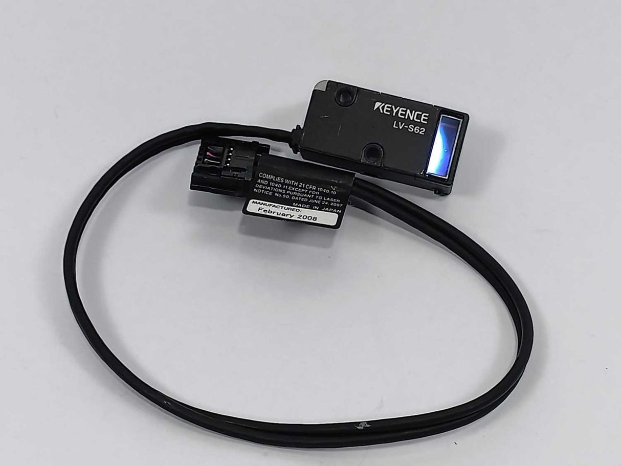 KEYENCE  LV-S62 Retro-Reflective Sensor Head