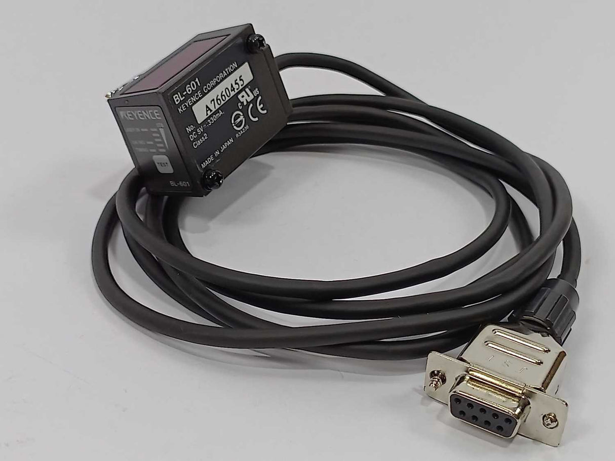 KEYENCE BL-601 Laser Barcode Reader