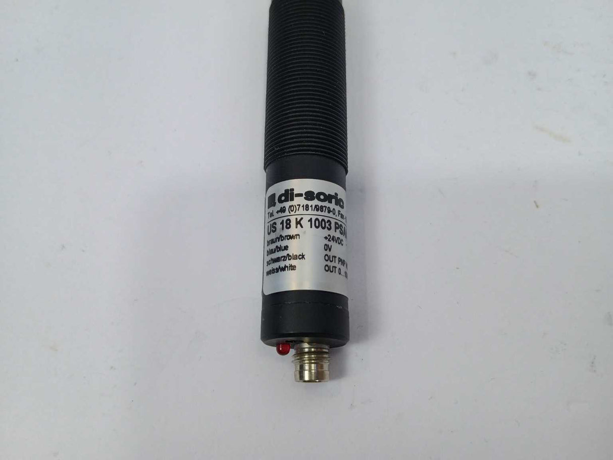 Di-Soric US 18 K 1003 PSAK-TSSL Ultrasonic Sensor