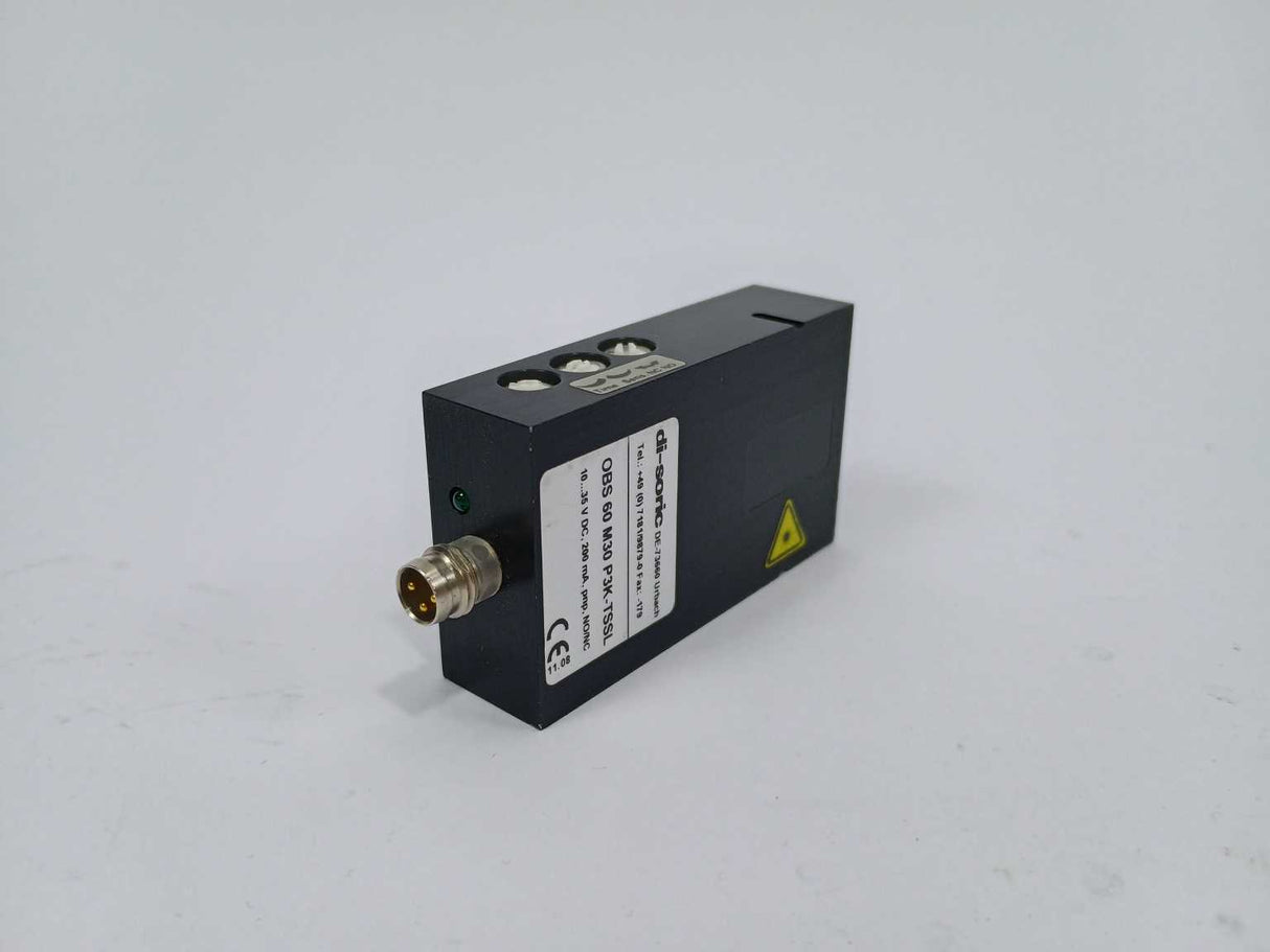 Di-Soric OBS 60 M30 P3K-TSSL Optical Motion Sensor