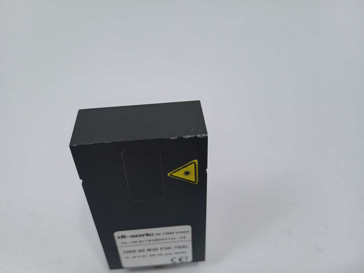 Di-Soric OBS 60 M30 P3K-TSSL Optical Motion Sensor