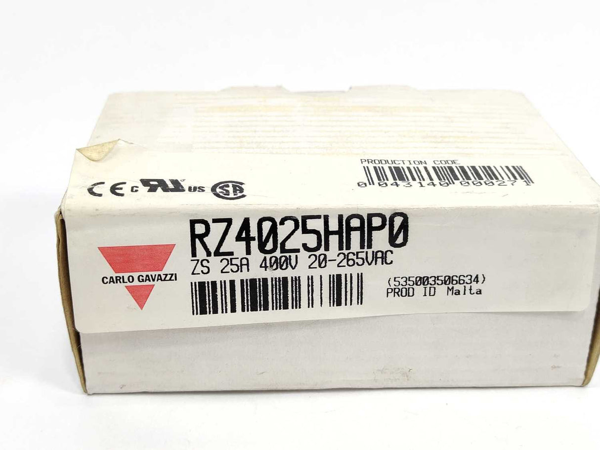 Carlo Gavazzi RZ4025HAP0 Solid State Relay