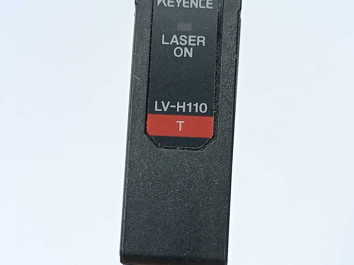 KEYENCE  LV-H110 Laser Sensor. Transmitter and Receiver