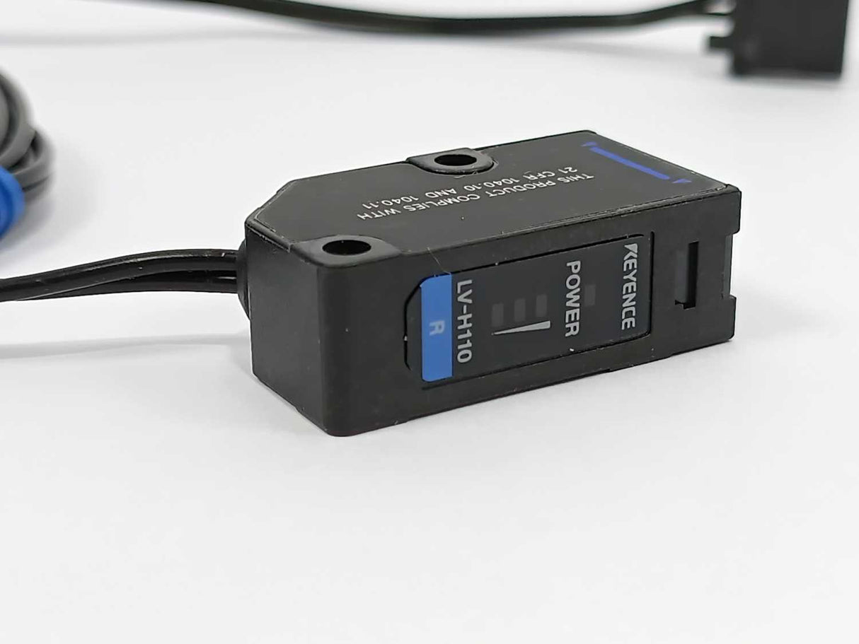 KEYENCE  LV-H110 Laser Sensor. Transmitter and Receiver