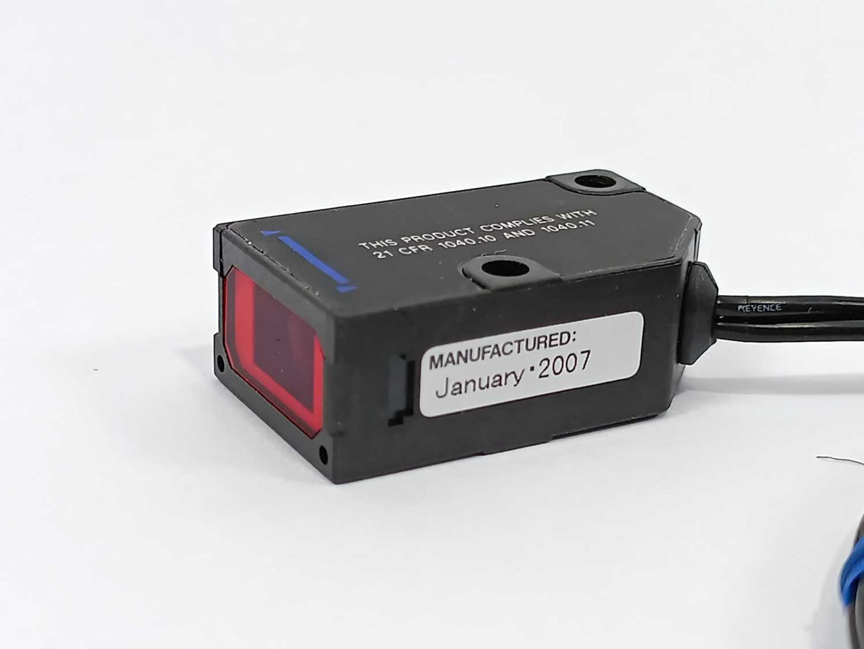 KEYENCE  LV-H110 Laser Sensor. Transmitter and Receiver