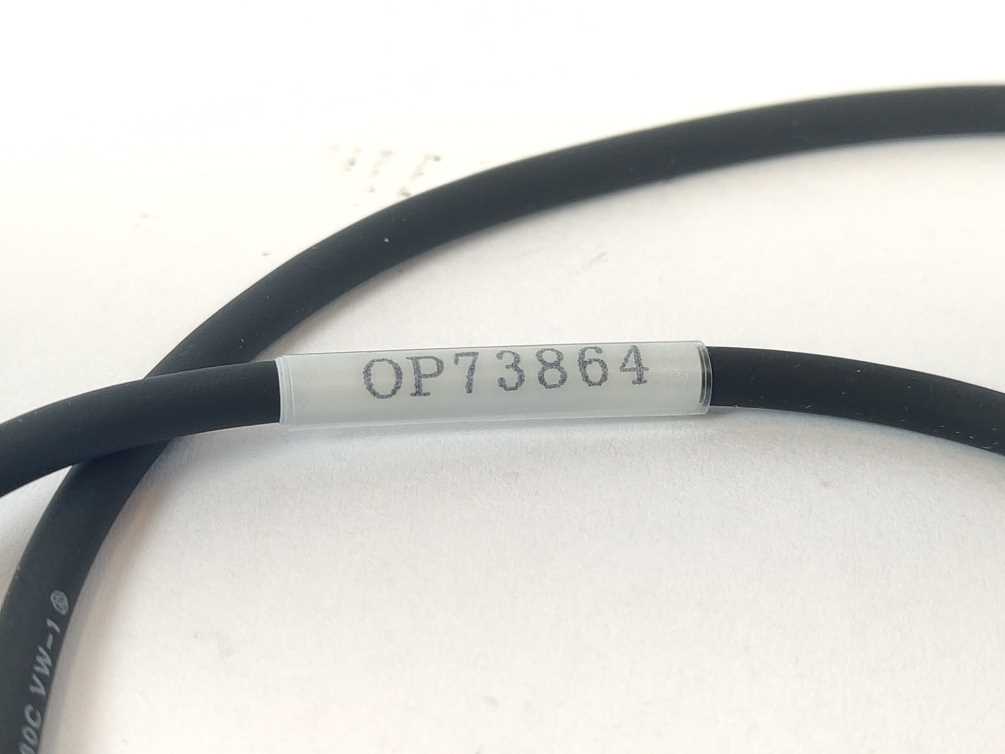 KEYENCE OP-73864 Connector Cable M8 Straight 2-m PVC