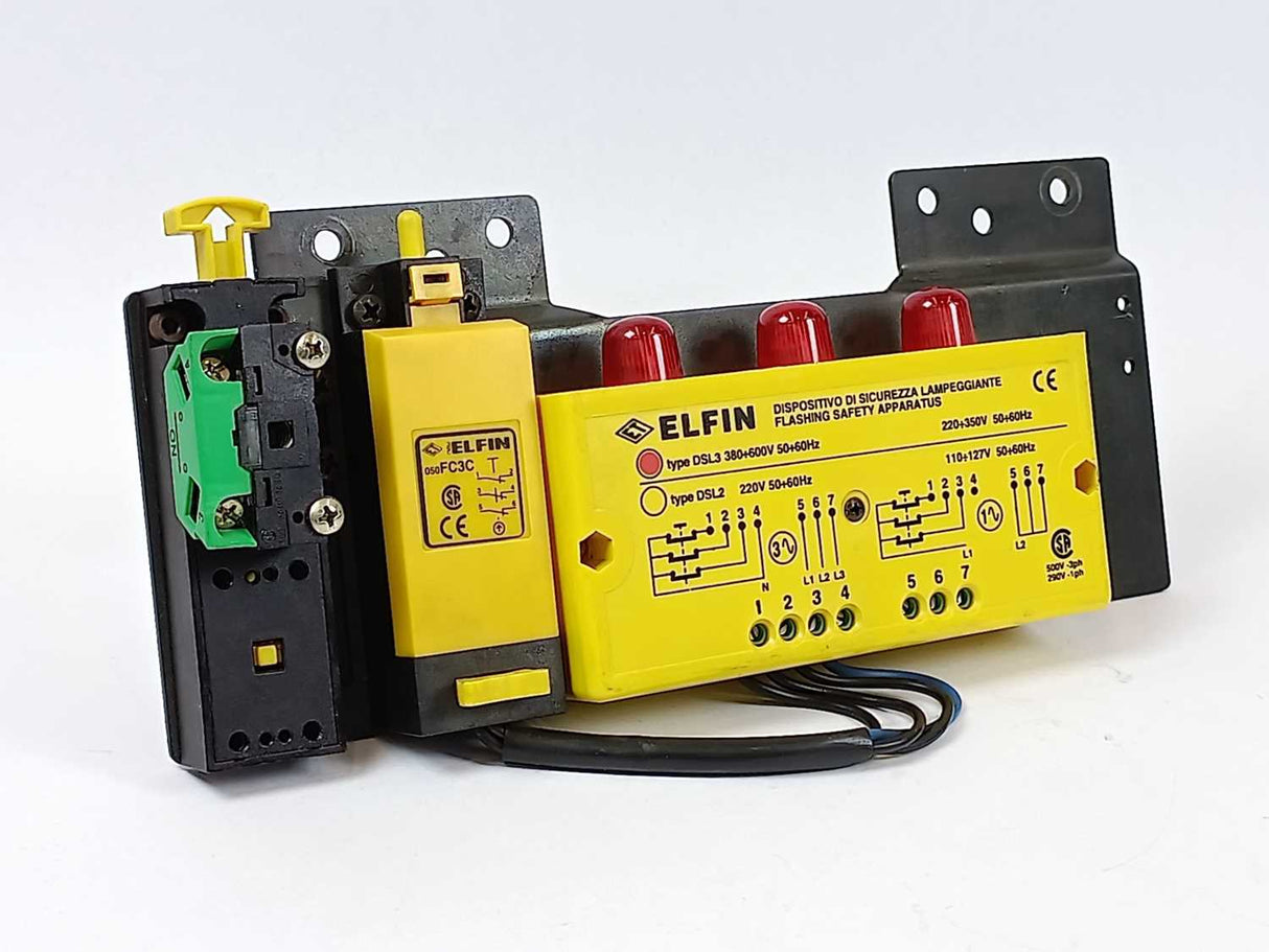 new ELFIN 050ASL500FI10 Three-phase flashing safety device 220-690V