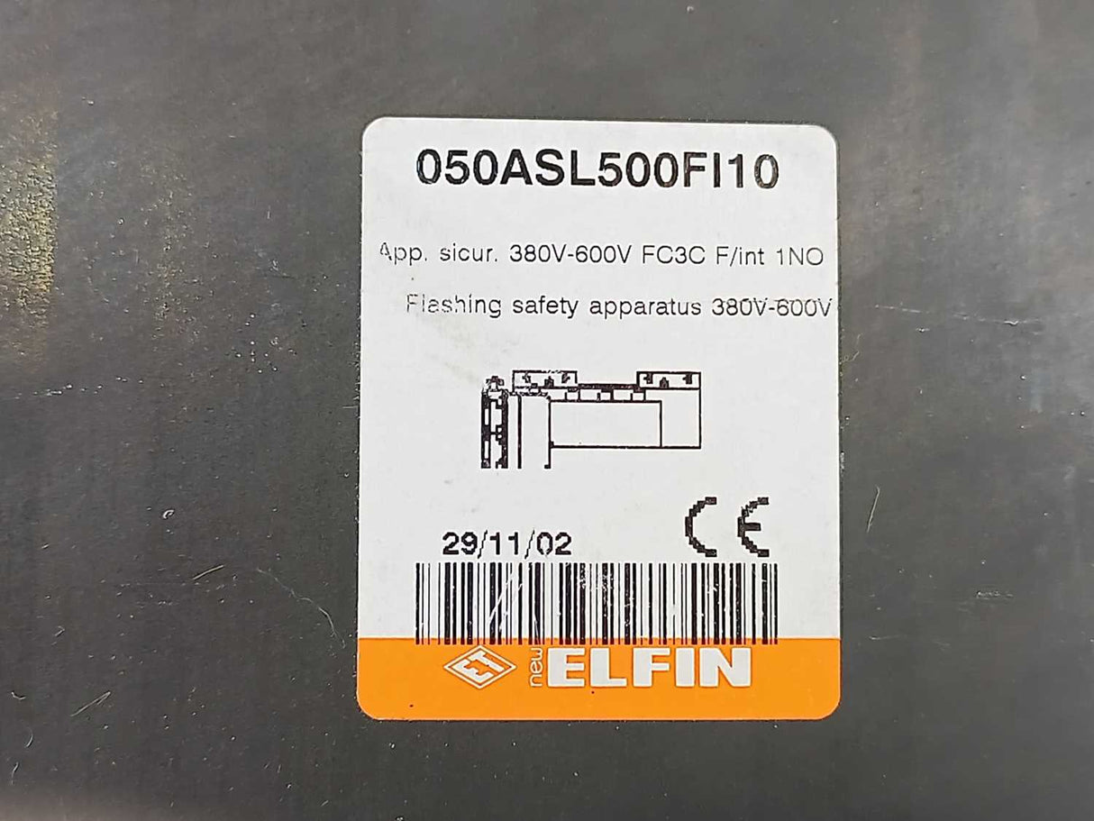 new ELFIN 050ASL500FI10 Three-phase flashing safety device 220-690V