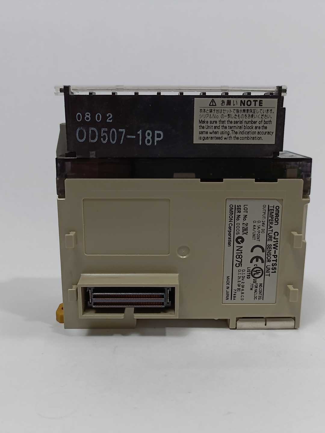 OMRON CJ1W-PTS51 Temperature Sensor Unit