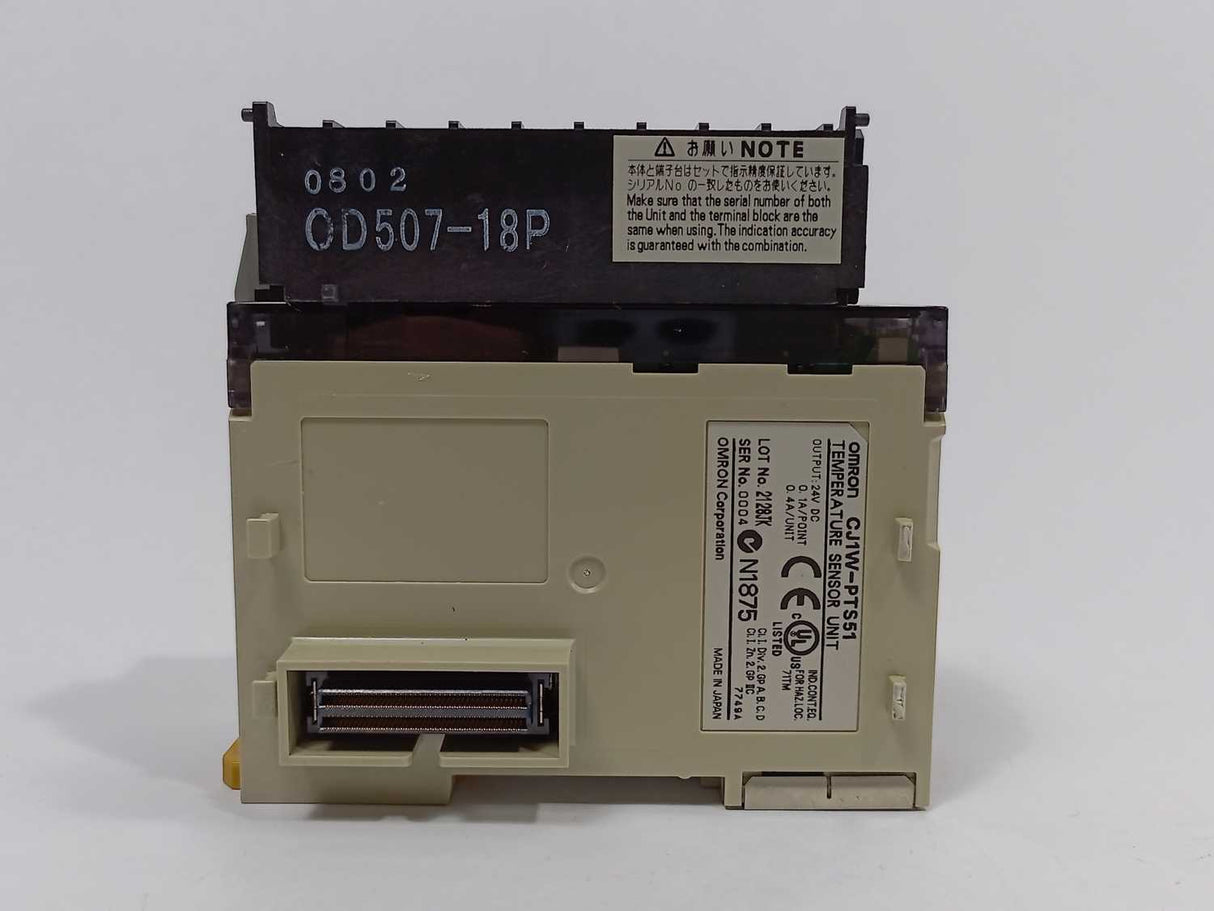 OMRON CJ1W-PTS51 Temperature Sensor Unit