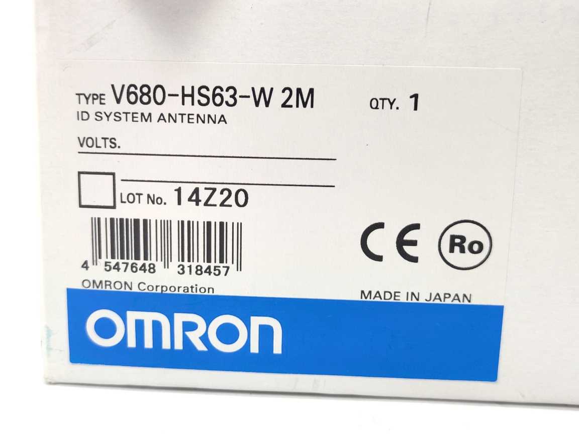 OMRON V680-HS63-W 2m ID System Antenna
