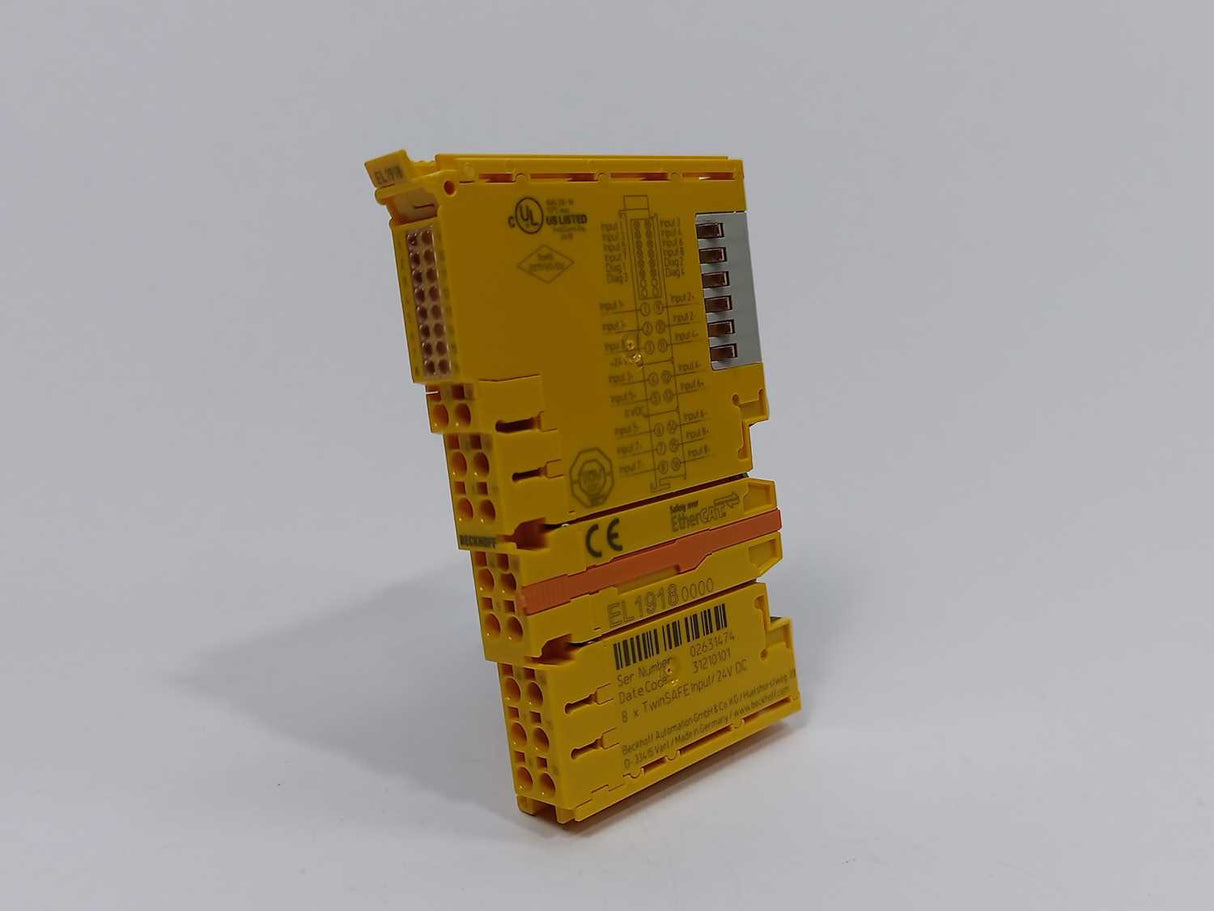 Beckhoff EL1918 EtherCAT Terminal. 8 Channel Digital Input
