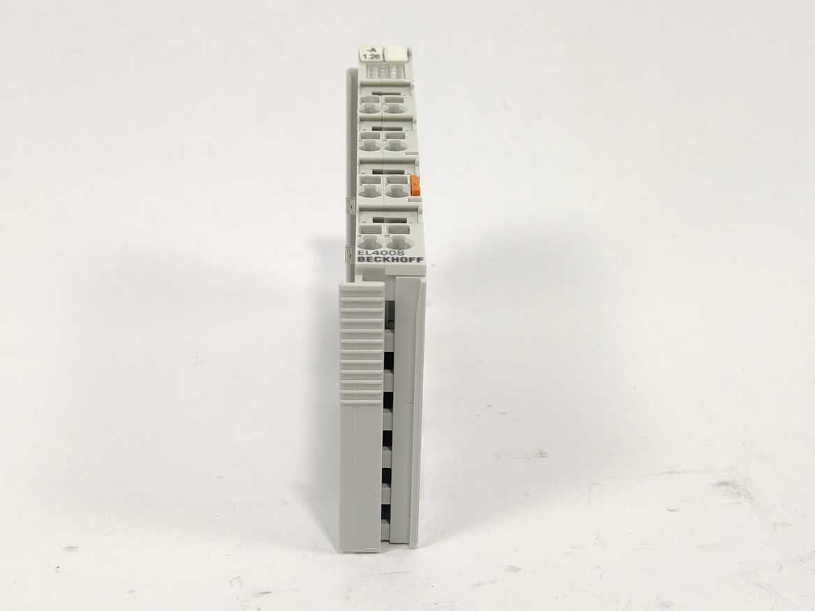Beckhoff EL4008 EtherCAT Terminal. 8-Channel Analog Output