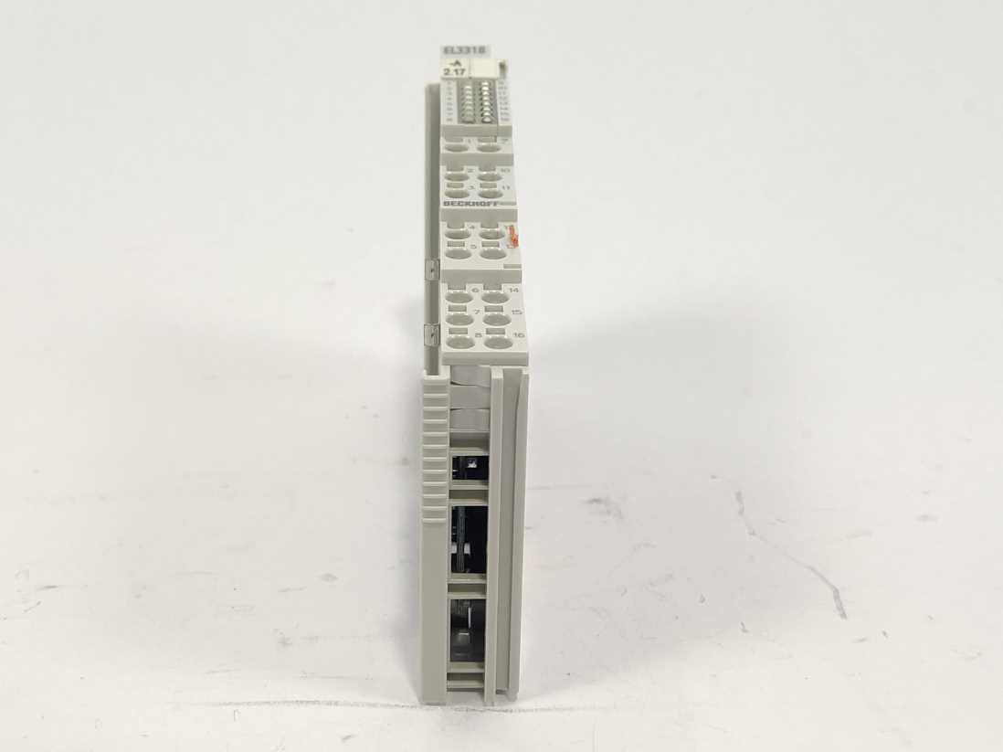 Beckhoff EL3318 EtherCAT Terminal. 8-Channel Analog Input