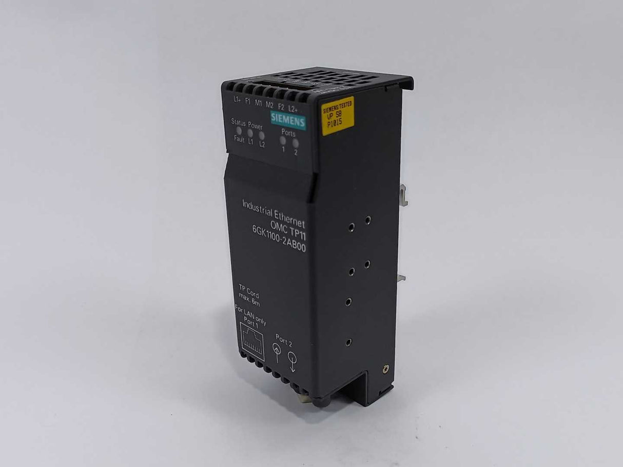 Siemens 6GK1100-2AB00 SIMATIC NET OMC TP11 Optical Media Converter