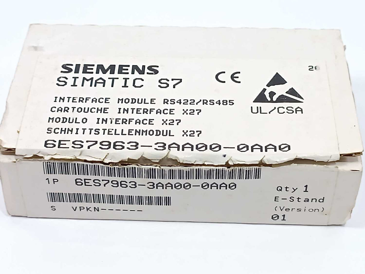 Siemens 6ES7963-3AA00-0AA0 SIMATIC S7/M7 Interface module