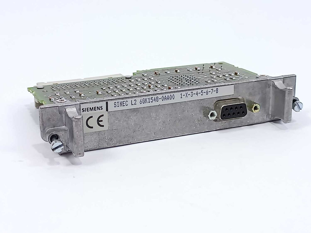 Siemens 6GK1548-0AA00 SINEC L2 CP5480 INTERFACE SUBMODULE