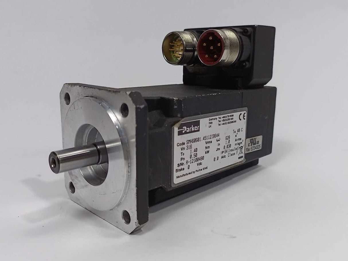 Parker SMH60601.45112IB644 Low Inertia Servo Motor 0,50kW