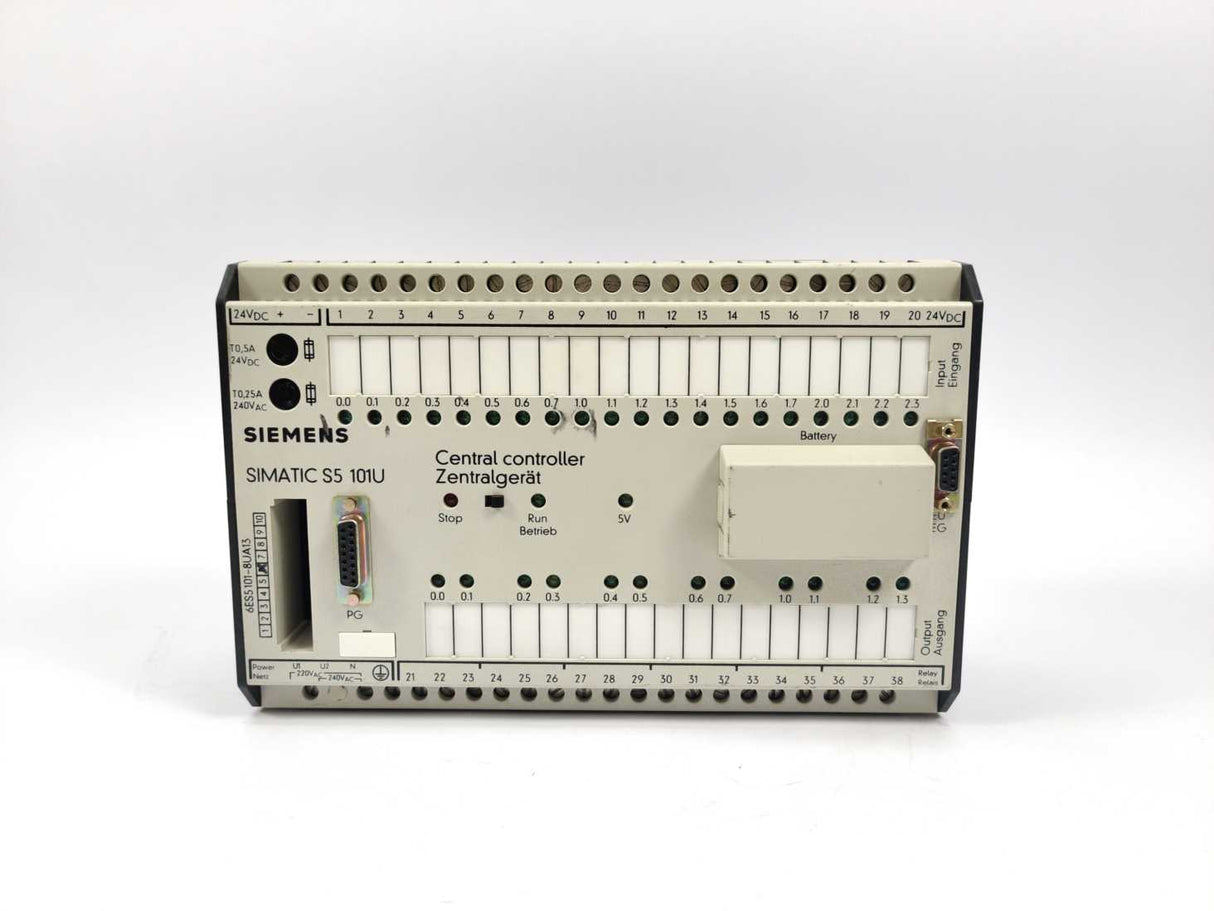 Siemens 6ES5101-8UA13 SIMATIC S5 101U Controller