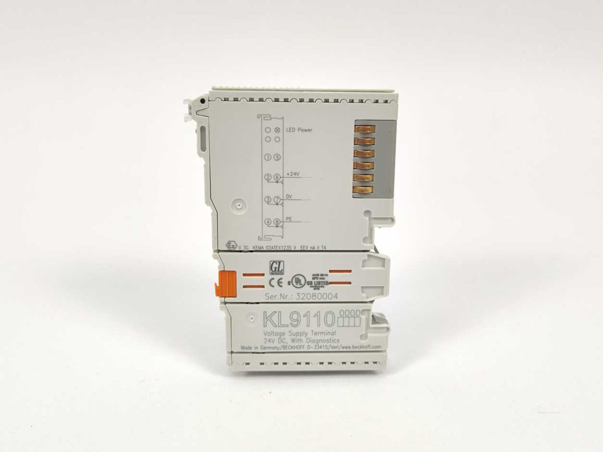 Beckhoff KL9110 Potential supply terminal