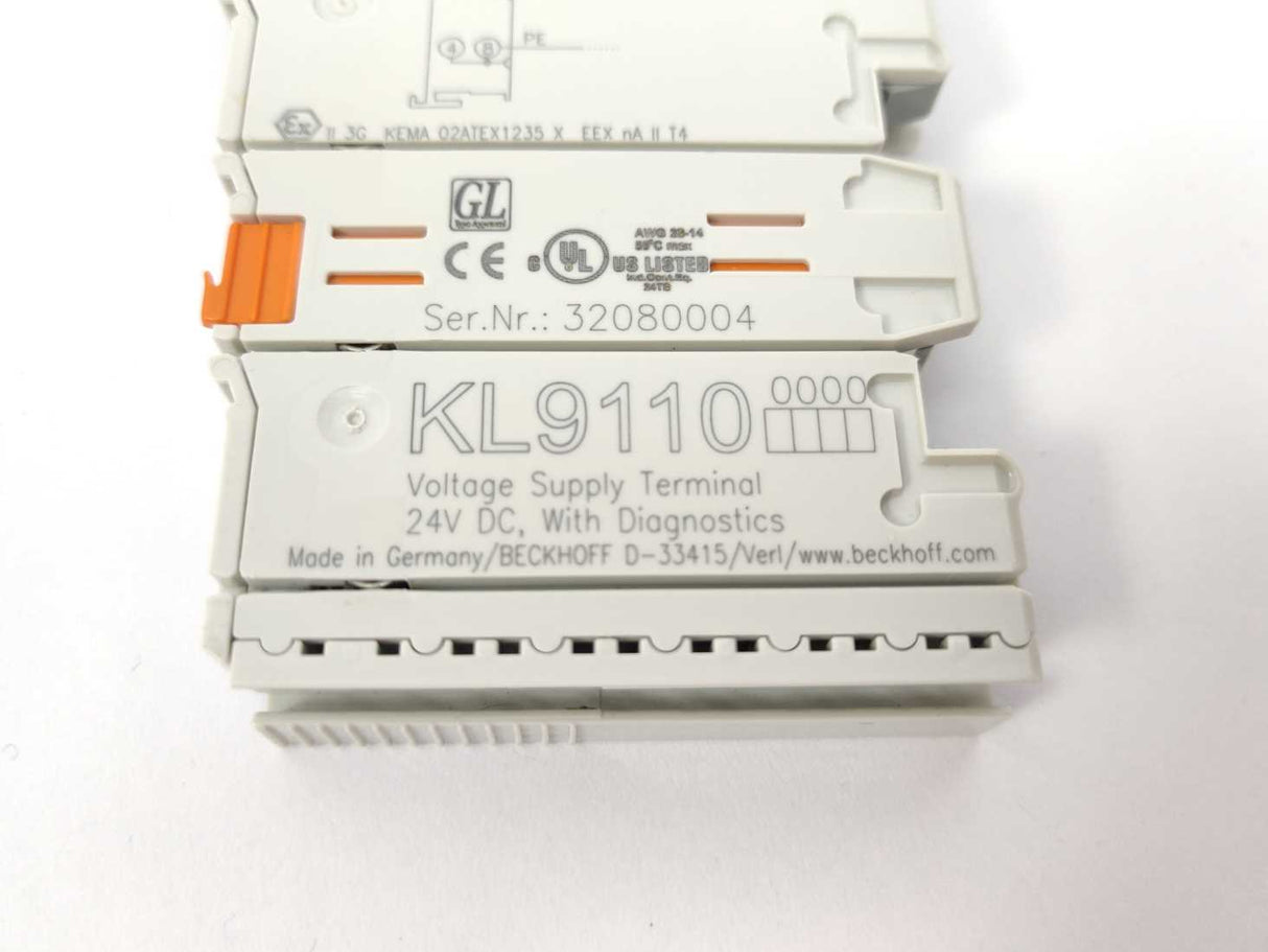 Beckhoff KL9110 Potential supply terminal