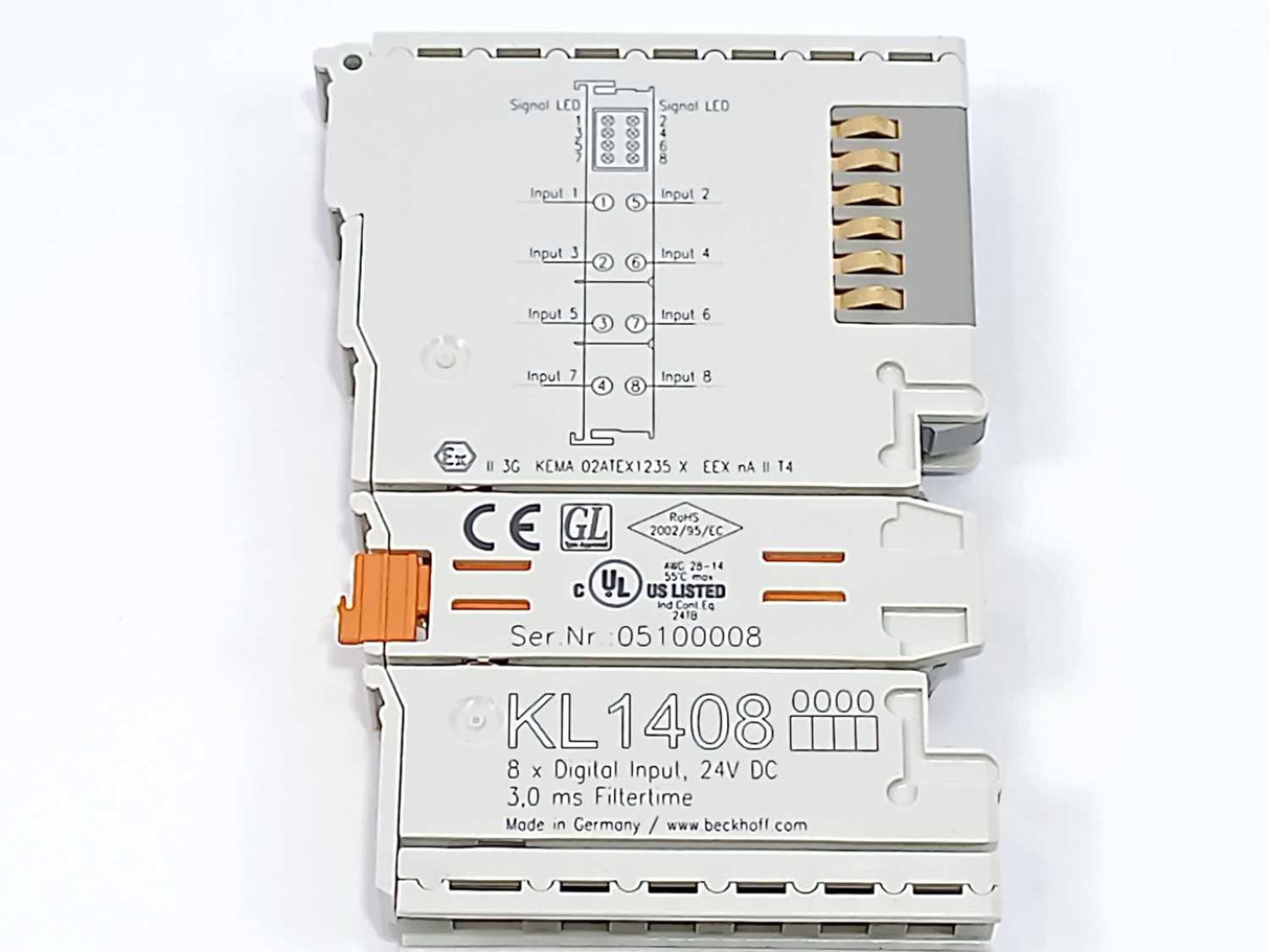 Beckhoff KL1408 8-channel digital input