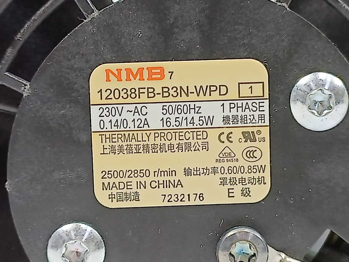 NMB 12038FB-B3N-WPD Cooling Fan